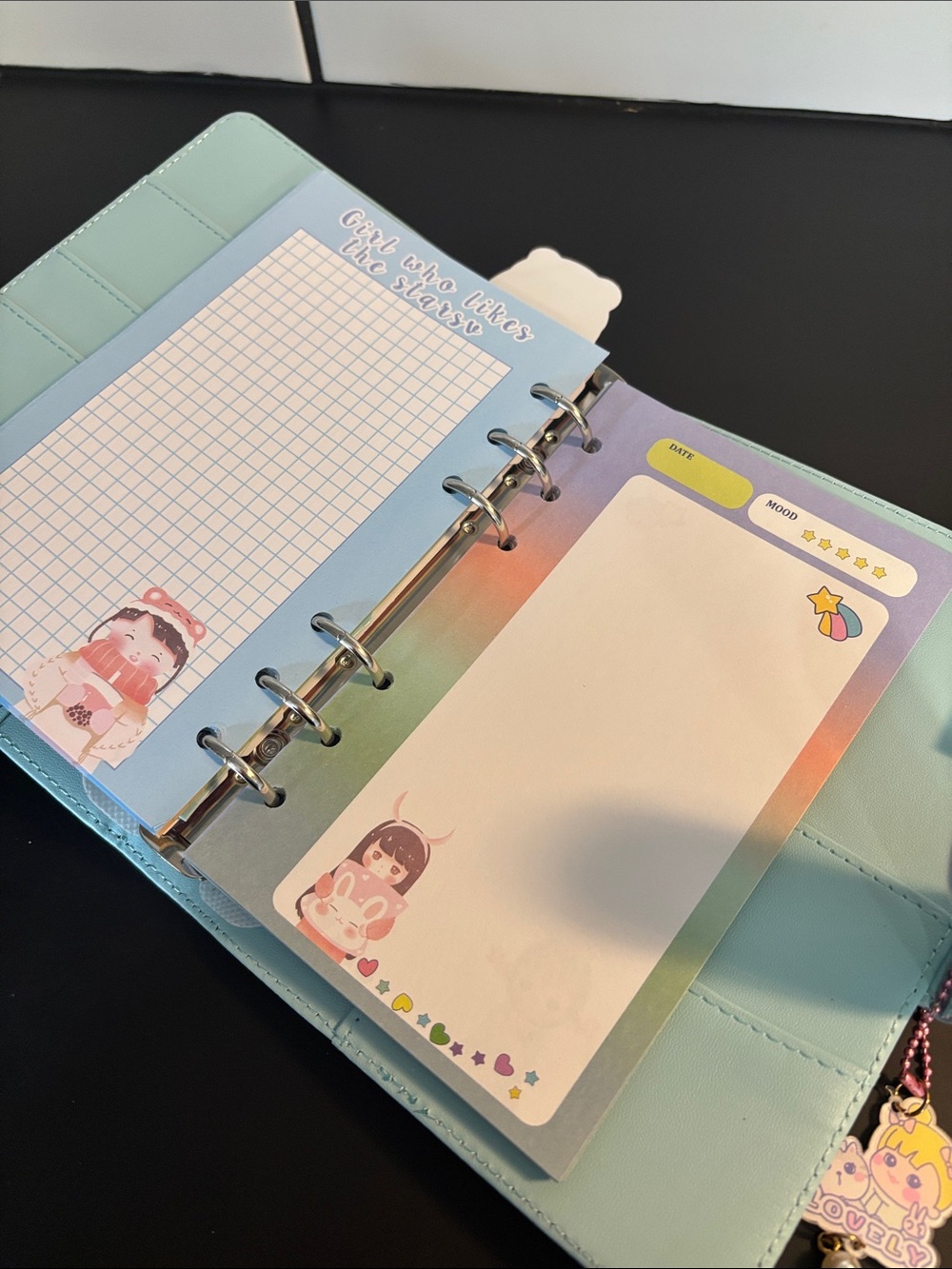 Kawaii Girl Who Likes The Stars Journal NEW - Picture 9 of 12